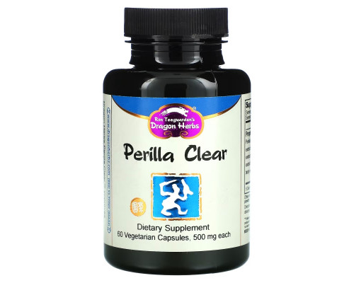 Dragon Herbs Perilla Clear 450 мг 60 растительных капсул Dragon Herbs Perilla Clear 450 мг 60 растительных капсул