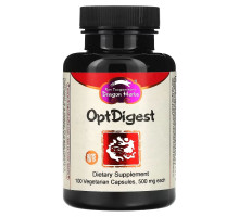 Dragon Herbs OptDigest 500 мг 100 капсул на растительной основе