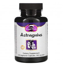 Dragon Herbs Астрагал 500 мг 100 растительных капсул