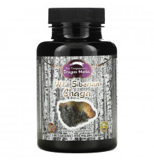 Dragon Herbs Дикая сибирская чага 350 мг 100 капсул