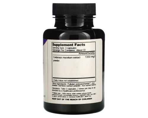 Dragon Herbs Cordyceps 500 mg 100 Veggie Caps Dragon Herbs Cordyceps 500 mg 100 Veggie Caps