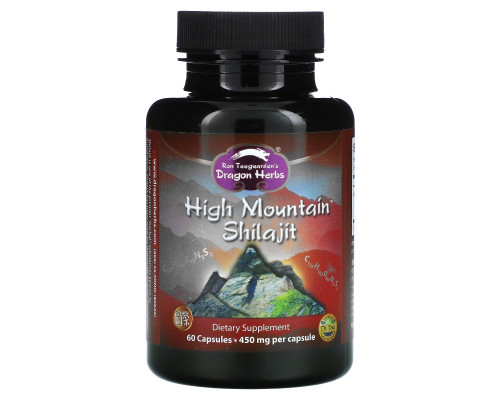 Dragon Herbs Высокогорное мумие 500 мг 60 капсул Dragon Herbs Высокогорное мумие 500 мг 60 капсул