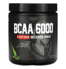 Аминокислоты Nutrex Research, BCAA 6000, зеленое яблоко, 237 г (8,4 унции)