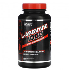 Аминокислоты Nutrex Research, Black Series, L-аргинин 1000`` 120 капсул