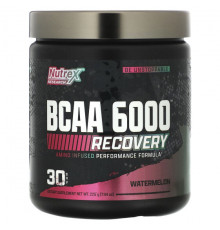Аминокислоты Nutrex Research, BCAA 6000, арбуз, 225 г (8,2 унции)
