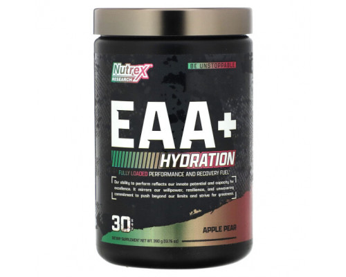 Аминокислоты EAA+ Hydration, Apple Pear, 13.76 oz (390 g) Аминокислоты EAA+ Hydration, Apple Pear, 13.76 oz (390 g)
