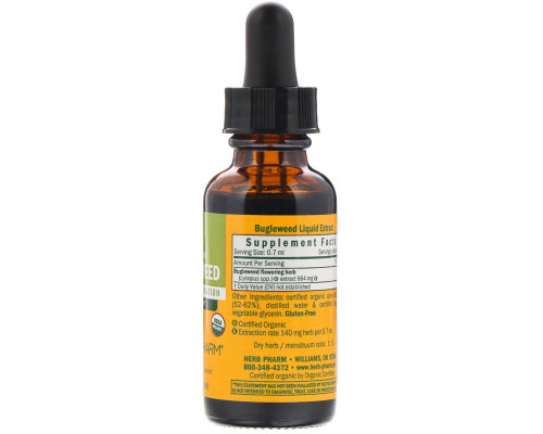 Herb Pharm, Зюзник, 1 жидкая унция (30 мл) Herb Pharm, Зюзник, 1 жидкая унция (30 мл)