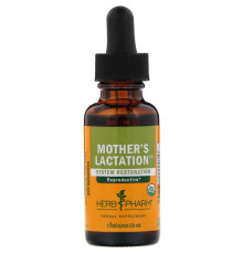 Herb Pharm, Mother's Lactation (средство для лактации), 1 жидкая унция (30 мл)