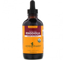 Растительные экстракты и настойки Rhodiola, Alcohol-Free, 4 fl oz (120 ml)