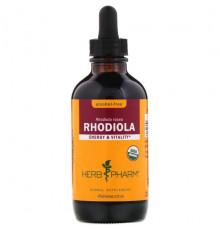 Растительные экстракты и настойки Rhodiola, Alcohol-Free, 4 fl oz (120 ml)