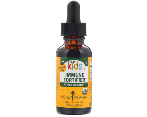 Herb Pharm, Детское средство для укрепления иммунитета Immune Fortifier, без спирта, 1 ж. унц. (30 мл) Herb Pharm, Детское средство для укрепления иммунитета Immune Fortifier, без спирта, 1 ж. унц. (30 мл)