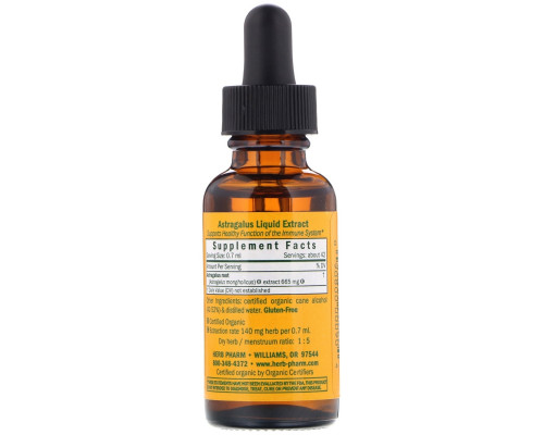 Herb Pharm, Астрагал, 1 жидкая унция (30 мл) Herb Pharm, Астрагал, 1 жидкая унция (30 мл)