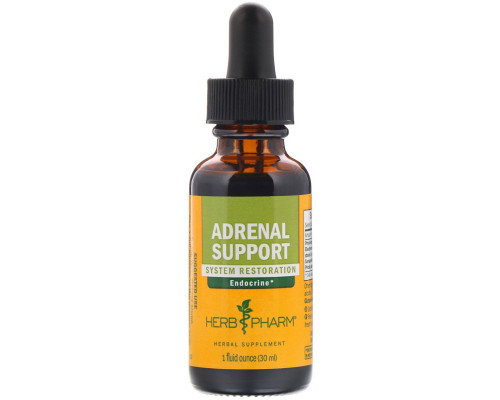 Herb Pharm, Adrenal Support (поддержка надпочечников), 1 жидкая унция (30 мл) Herb Pharm, Adrenal Support (поддержка надпочечников), 1 жидкая унция (30 мл)