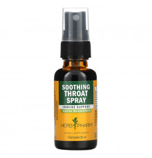 Herb Pharm, Soothing Throat Spray, 1 fl oz (30 ml)