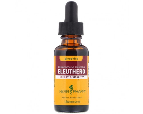 Женьшень Herb Pharm, Eleuthero, Glycerite, 1 fl oz (30 ml) Женьшень Herb Pharm, Eleuthero, Glycerite, 1 fl oz (30 ml)