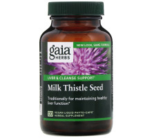 Gaia Herbs Семена расторопши 120 растительных фитокапсул