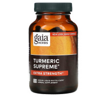 Gaia Herbs, Turmeric Supreme, 120 вегетарианских жидких фитокапсул