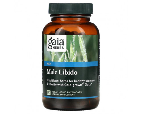 Мужское здоровье Male Libido, 120 Vegan Liquid Phyto-Caps Мужское здоровье Male Libido, 120 Vegan Liquid Phyto-Caps