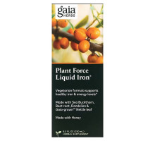 Gaia Herbs Железо в жидкой форме PlantForce 85 жидких унций (250 мл)