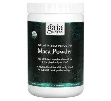 Gaia Herbs, Gelatinized Peruvian Maca Powder, 16 oz (454 g)