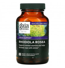 Gaia Herbs Родиола розовая 120 растительных жидких фито-капсул