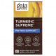 Для здорового сна Gaia Herbs, Turmeric Supreme, PM для поддержки боли, 60 веганских жидких фитокапсул