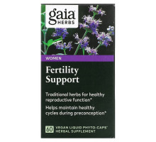 Gaia Herbs, Поддержка репродуктивной функции у женщин, 60 растительных капсул Phyto-Caps с жидкостью