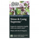 Для здоровья дыхательной системы Gaia Herbs, Sinus & Lung Supreme, 60 веганских жидких фитокапсул