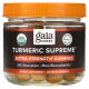 Имбирь и куркума Gaia Herbs, Turmeric Supreme, повышенная сила действия, 60 веганских жевательных мармеладок