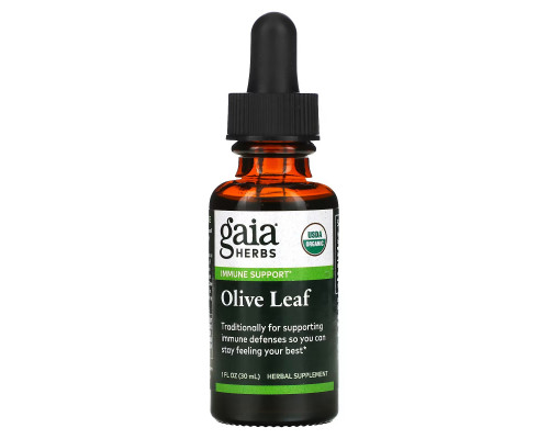 Gaia Herbs, Olive Leaf, 1 fl oz (30 ml) Gaia Herbs, Olive Leaf, 1 fl oz (30 ml)