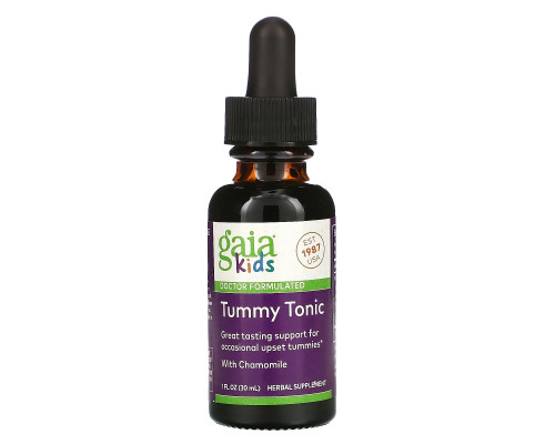 Gaia Herbs Kids Травяной безалкоголный живой тоник 1 жидкая унция (30 мл) Gaia Herbs Kids Травяной безалкоголный живой тоник 1 жидкая унция (30 мл)