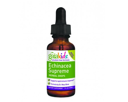 Gaia Herbs, Kids, Травяные Капли Эхинацеи для Детей, Формула Без Спирта 1 жидких унции (30 мл) Gaia Herbs, Kids, Травяные Капли Эхинацеи для Детей, Формула Без Спирта 1 жидких унции (30 мл)