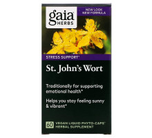 Gaia Herbs Зверобой 60 растительных жидкостных фитокапсул