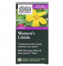 Gaia Herbs Women's Libido 60 вегетарианских фитокапсул