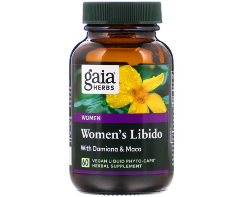 Gaia Herbs Women's Libido 60 вегетарианских фитокапсул Gaia Herbs Women's Libido 60 вегетарианских фитокапсул