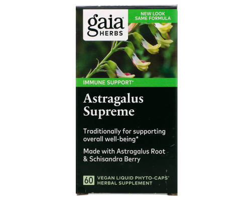 Gaia Herbs DailyWellness астрагал 60 вегетарианских жидких фито-капсул Gaia Herbs DailyWellness астрагал 60 вегетарианских жидких фито-капсул