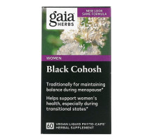 Gaia Herbs, Black Cohosh, 60 Vegan Liquid Phyto-Caps