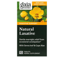 Gaia Herbs, Natural Laxative, 90 Tablets