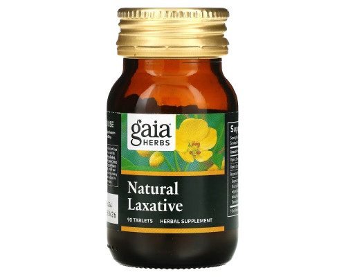 Gaia Herbs, Natural Laxative, 90 Tablets Gaia Herbs, Natural Laxative, 90 Tablets