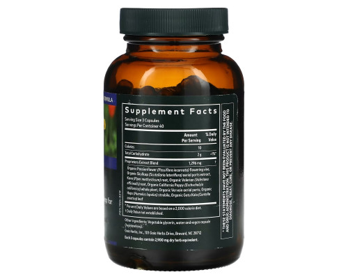 Gaia Herbs, Sound Sleep, 120 Vegan Liquid Phyto-Caps Gaia Herbs, Sound Sleep, 120 Vegan Liquid Phyto-Caps