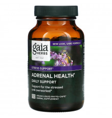 Gaia Herbs Здоровье надпочечников 120 жидких растительных фитокапсул