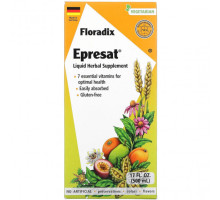 Растительные экстракты и настойки Gaia Herbs, Floradix, Epresat, жидкая растительная добавка, 500 мл (17 жидк. Унций)