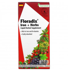 Gaia Herbs, Floradix, Iron + Herbs, 17 fl oz (500 ml)