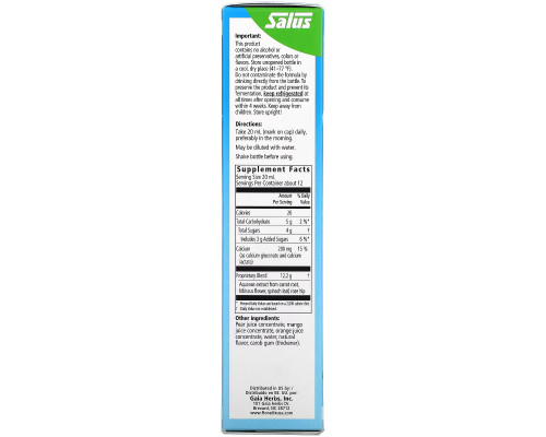 Gaia Herbs, Floradix, Calcium, 200 mg, 8.5 fl oz (250 ml) Gaia Herbs, Floradix, Calcium, 200 mg, 8.5 fl oz (250 ml)