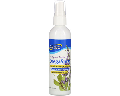 North American Herb & Spice Co., OregaSpray, спрей из дикорастущих ароматных специй, 4 жидких унции (120 мл) North American Herb & Spice Co., OregaSpray, спрей из дикорастущих ароматных специй, 4 жидких унции (120 мл)