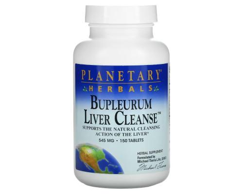 Planetary Herbals, Bupleurum Liver Cleanse, 272 mg, 150 Tablets Planetary Herbals, Bupleurum Liver Cleanse, 272 mg, 150 Tablets