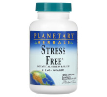 Planetary Herbals, Stress Free, Botanical Stress Relief, 815 mg, 90 Tablets