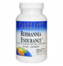 Planetary Herbals, Rehmannia Endurance (ремания), 637 мг, 150 таблеток