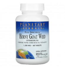 Planetary Herbals, Горянка, полный спектр, 1200 мг, 60 таблеток