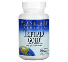 Planetary Herbals, Triphala Gold, здоровье желудочно-кишечного тракта, 1,000 мг, 120 таблеток
